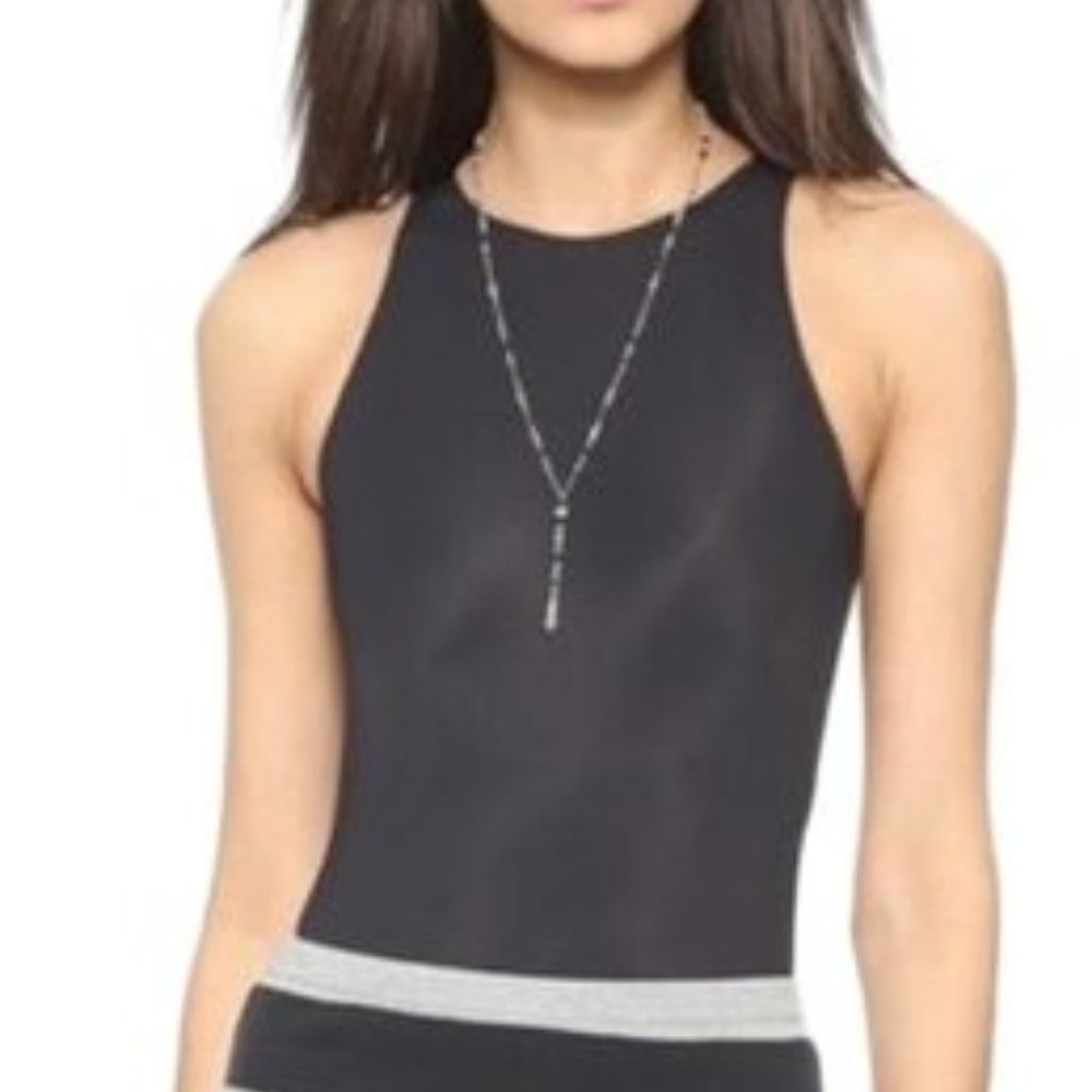 Faith Connexion Black Max Bodysuit Top